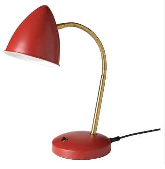 ISNALEN LED iş lampası, qırmızı/taxta rəngi (qırmızı/bürünc rəngi)