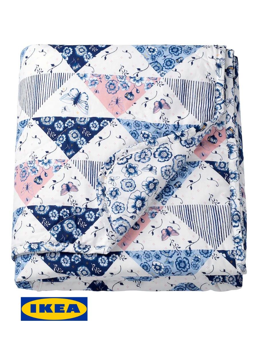 TALANDE IKEA Uşaq çarpayısı - patchwork/mavi 120x220 sm