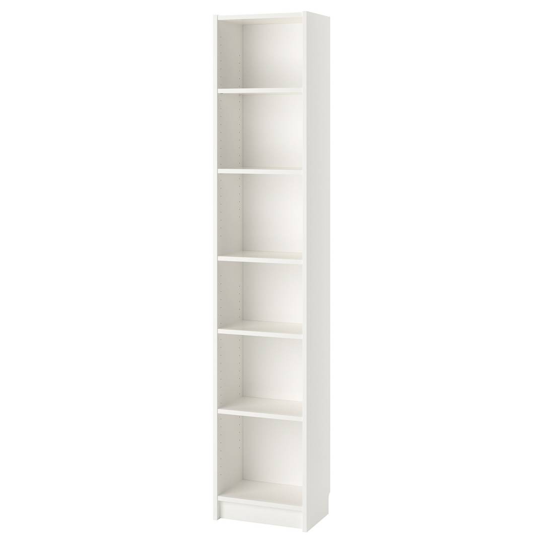 BILLY IKEA rəfi, ağ rəngdə, 40x28x202 sm