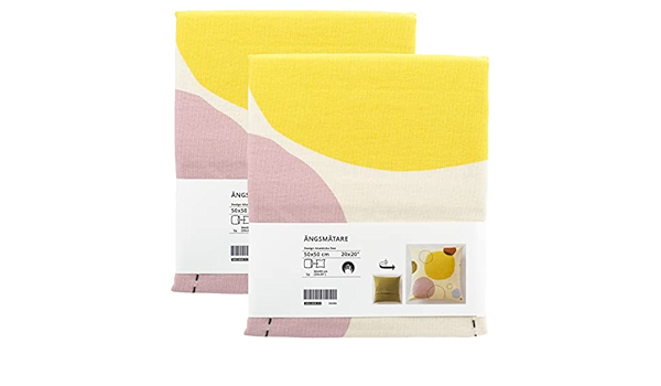 Yastıq üzü IKEA Angsmatare, 50x50 sm, rənbərəng