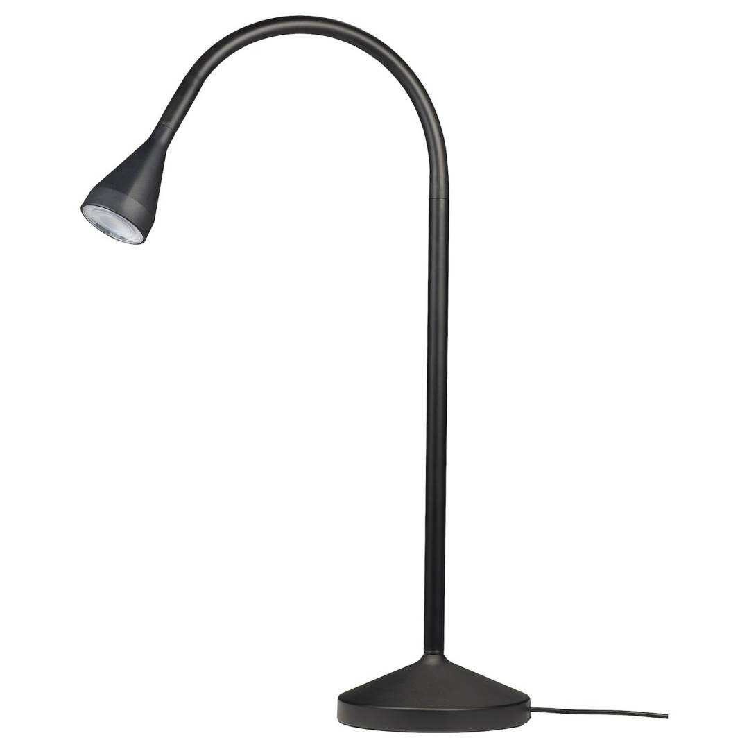 NAVLINGE İş lampası, LED, qara rəngdə