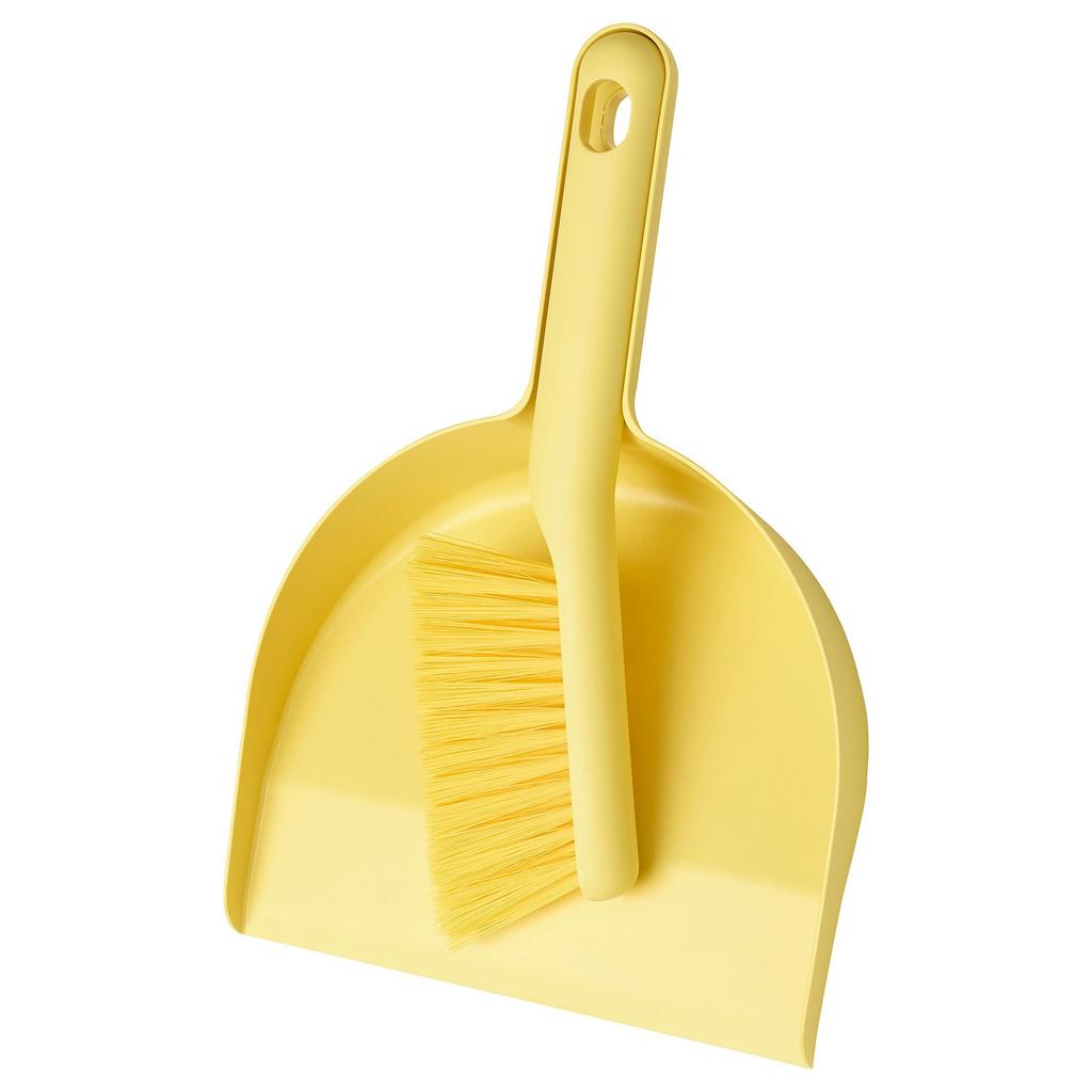 PEPPRIG IKEA Fırça/xəkəndaz, sarı, 26x18x8 sm