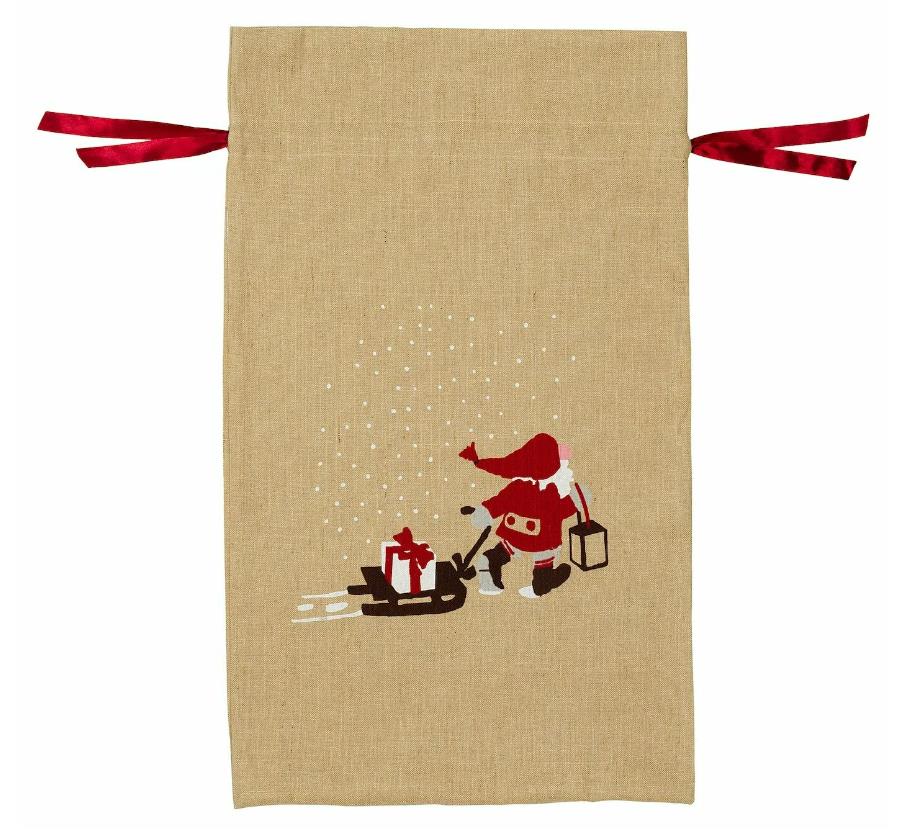 İpli çanta IKEA Vinter 2020 Santa Claus, 90x56 sm